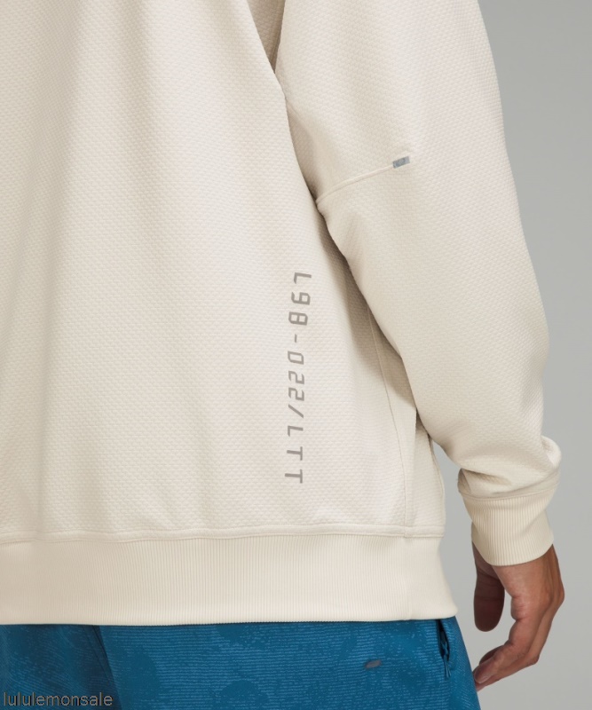Lululemon Deutschland DELULU638 | White Opal Trainings-Hoodie Mit Entspannter Passform
